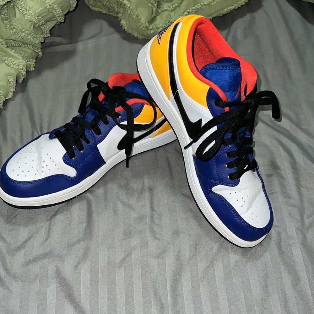 Nike Jordan 1 Low, Royal Yellow